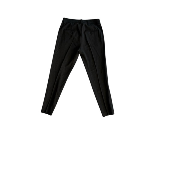 Vince Cigarette Trouser Brown Viscose Tapered Front Pleat Women's Pants Size 2 - Picture 4 of 8